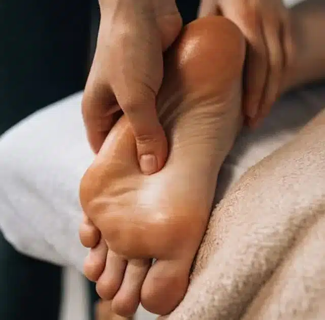 Massage av fötter